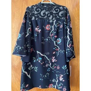 Nanette Lepore Very Black Multi Eastern Opulence Dress